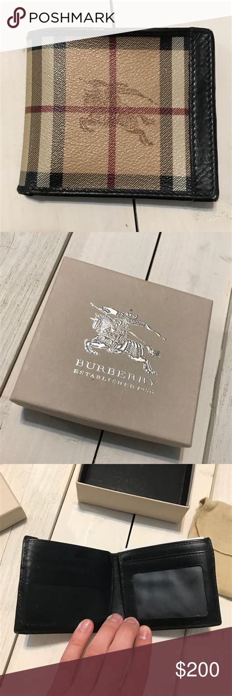 burberry men id wallet|burberry wallet men price.